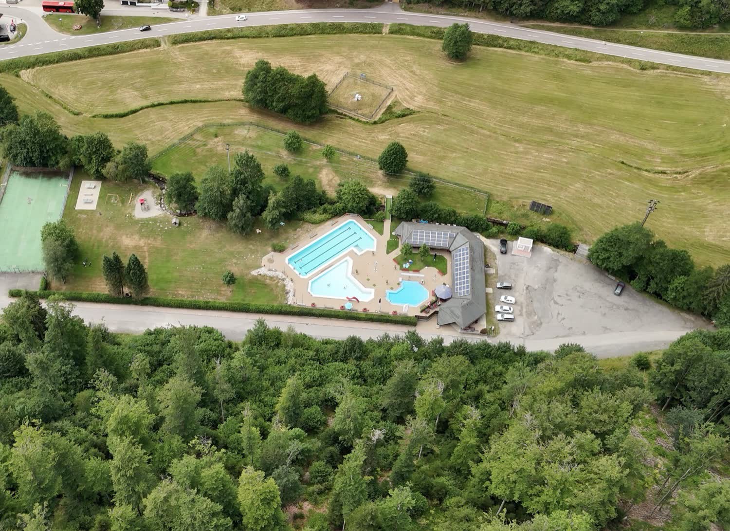 Piscina all'aperto